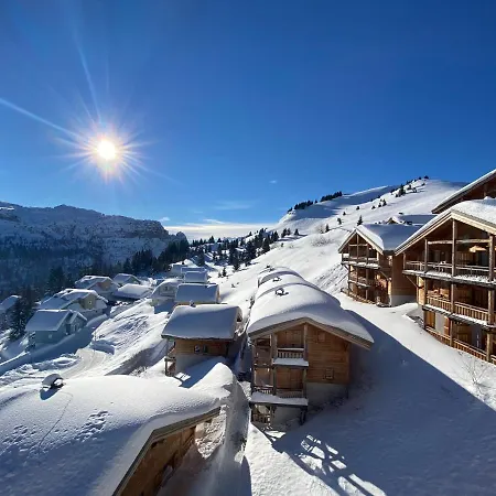 Vue Panoramique Sur Les Montagnes Plein Sud - T2 Skis Aux Pieds, Piscine & Spa Flaine Exterior photo