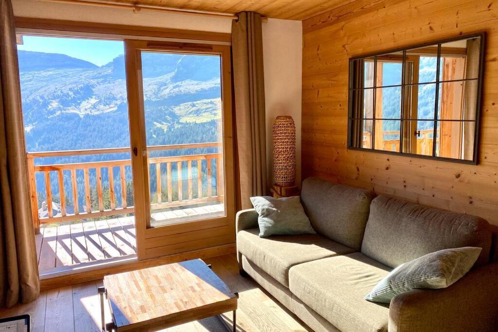 Vue Panoramique Sur Les Montagnes Plein Sud - T2 Skis Aux Pieds, Piscine & * Flaine