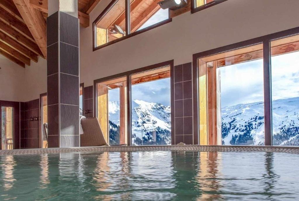 Vue Panoramique Sur Les Montagnes Plein Sud - T2 Skis Aux Pieds, Piscine & Flaine