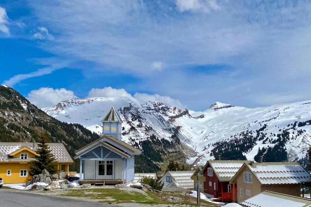 Vue Panoramique Sur Les Montagnes Plein Sud - T2 Skis Aux Pieds, Piscine & Apartment Flaine