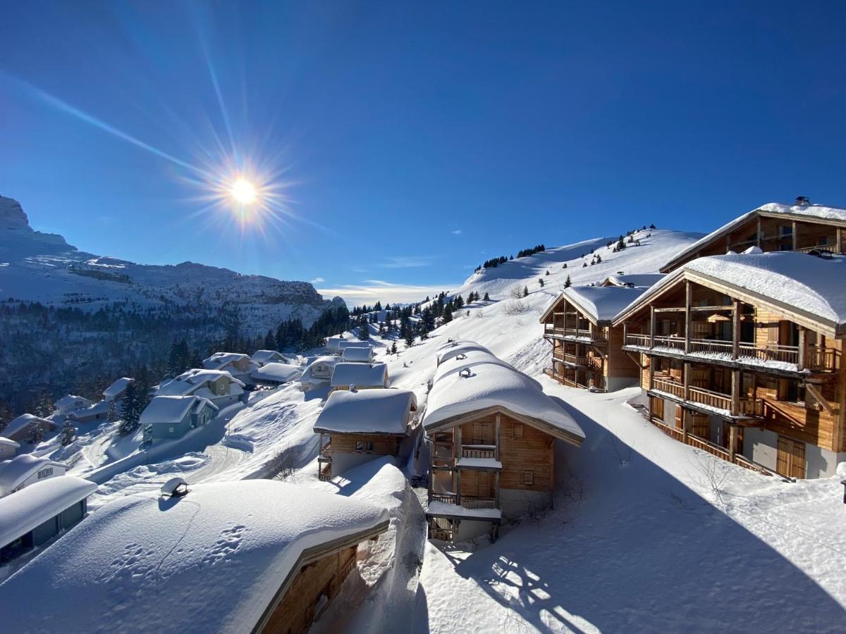 Apartment Vue Panoramique Sur Les Montagnes Plein Sud - T2 Skis Aux Pieds, Piscine &
