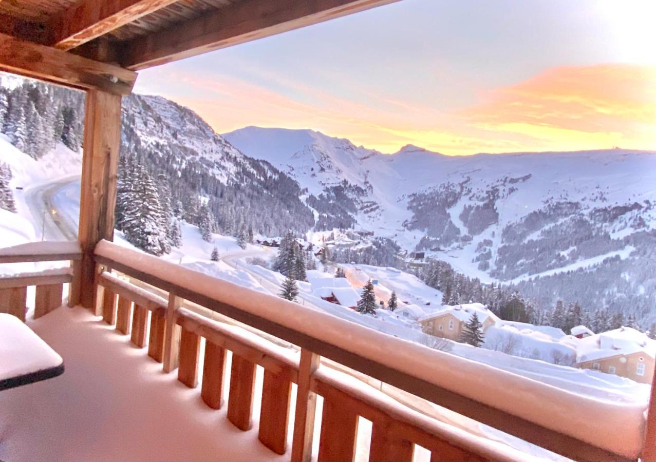Apartment Vue Panoramique Sur Les Montagnes Plein Sud - T2 Skis Aux Pieds, Piscine &